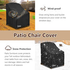 Patio Chair Cover 32W x 35D x 36H inches, Waterproof Heavy Duty Outdoor - Image 6