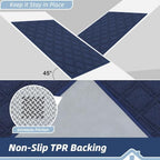 BEQHAUSE Dirt Trapper Door Mat 24" x 36" Non-Slip Washable - Image 4