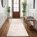 3x6 Washable Hallway Runner Rug: Abstract Stain Resistant Bathroom Kitchen Rug - Image 4