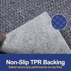 Faux Jute Area Rug 6'x9', Washable & Non-Slip - Image 2