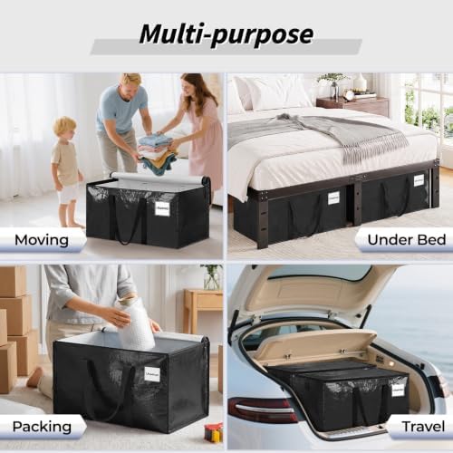ukeetap 16 Pack Extra Large Clothes Storage Bins - Image 6