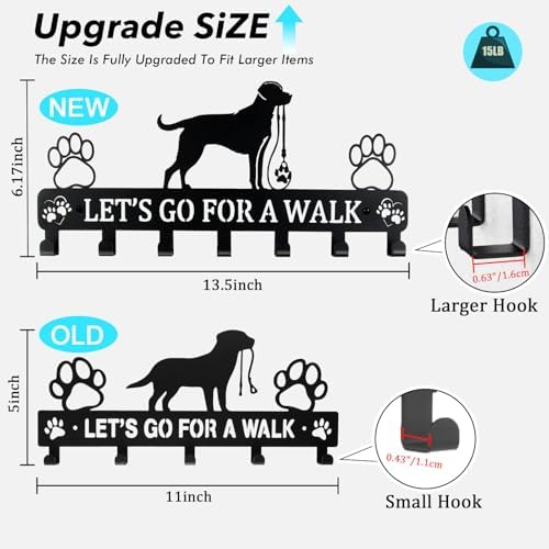 Key Holder Wall Mount & Dog Leash Holder - Image 2