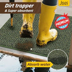 JSEI Dirt Trapper Door Mat 36" x 60", Non-Slip Washable Doormats - Image 4