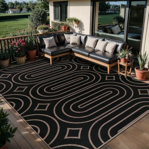 Tangsoo Easy Jute 5x7 Rug for Living Room, Washable Non-Slip Indoor Rug by Tangsoo