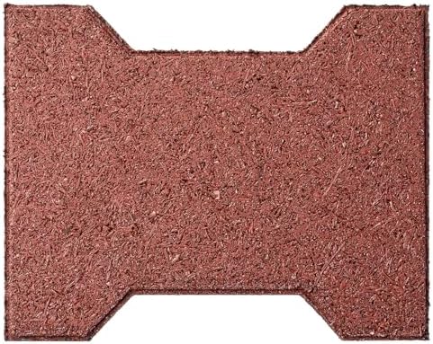 Playsafer Rubber Garden Pavers ¾” Thick Interlocking Safety Tiles - Image 2