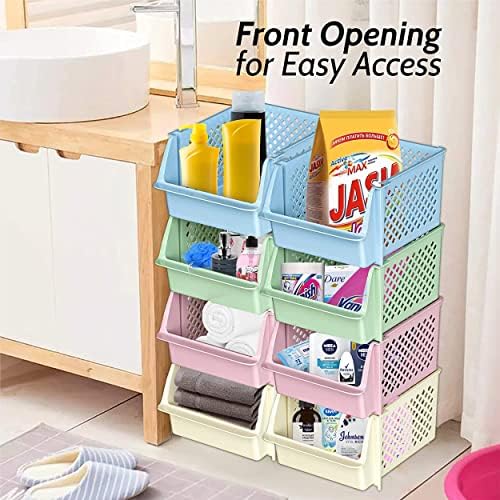 Skywin Stackable Storage Bins Open Front - Image 4