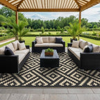 GENIMO Outdoor Rug, Waterproof Plastic Rugs - Image 6