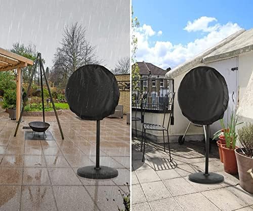 Fan Cover - Outdoor Waterproof Fan Covers - Outside Large Stand up Pedestal and - Image 2