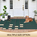 Amyracel Front Door Matt 4'x5', Heavy Duty Waterproof Indoor Outdoor Doorma - Image 2