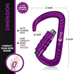 Rhino Produxs 12kN Heavy Duty Carabiner Clips - Image 2