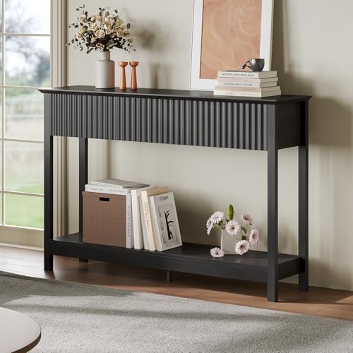 Treocho 47" Fluted Console Table - Image 4