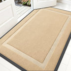 OLANLY Front Door Mat Outside 59x34, All-Season Heavy-Duty Rubber Doormat by OLANLY
