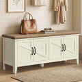 VASAGLE Shoe Bench, Farmhouse Entryway Bench by VASAGLEbySONGMICSHOME