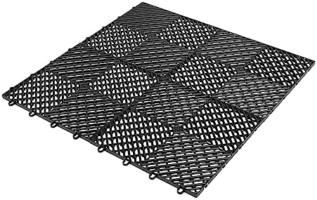 50PCS Interlocking Floor Tiles 12" x 12" Splicing Garage Flooring Tiles by JAYEUW
