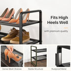 Expandable Metal Shoe Rack for Closet, Entryway & Garage - Image 5