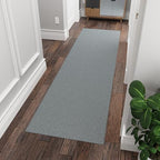 Ottomanson 2x7 Runner Rug, Non-Slip Dirt Trapper Indoor Outdoor Door Mat by Ottomanson