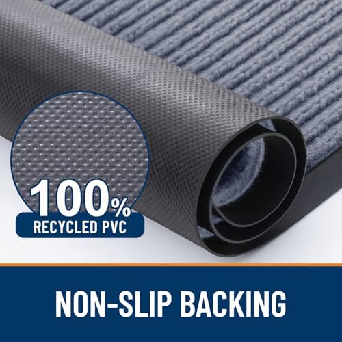 OLANLY 2-Pack Front Door Mats 29.5x17, Waterproof Heavy-Duty Doormats - Image 3