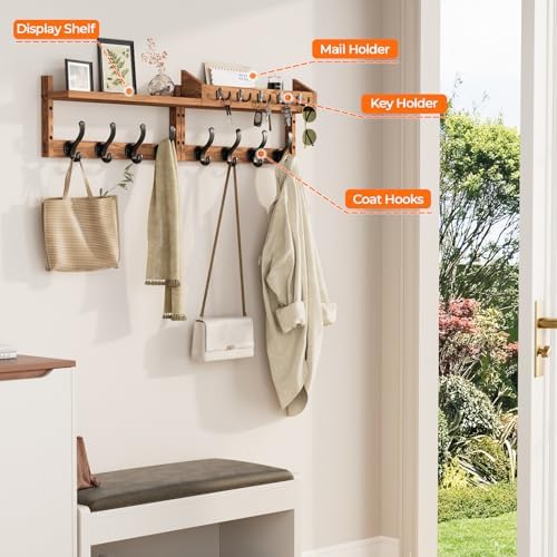 Evermagin 35" Coat Rack Wall Mount - Image 5