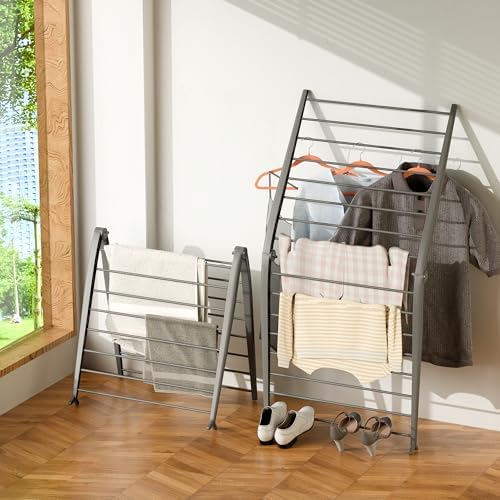 Whitmor Spacemaker Folding Drying Rack, Indoor Clothes Organizer by Whitmor