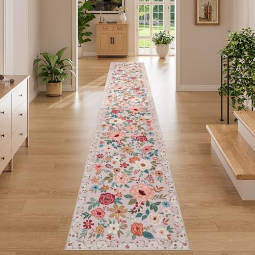 DUKINO 2x12 Washable Runner Rug, Non Slip Long Kitchen Runner Rug - Image 7