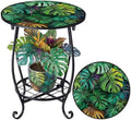 Cinnvoice Outdoor Side Table Small End Patio Porch Table by QinYee