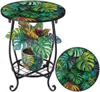 Cinnvoice Outdoor Side Table Small End Patio Porch Table by QinYee