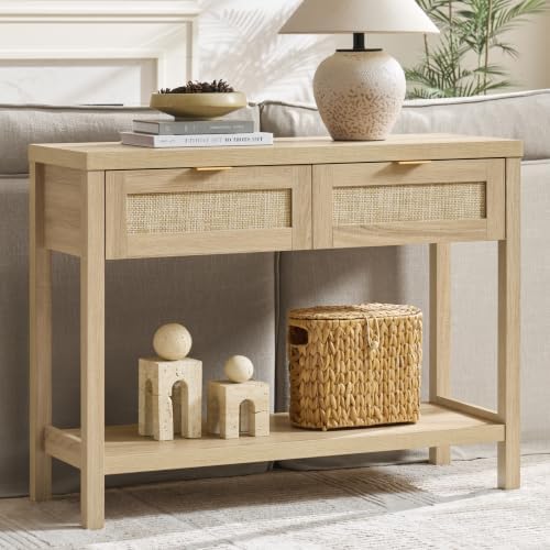 SICOTAS Rattan Console Table by SICOTAS