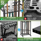 Garden Tool Organizer, Garage Tool Organizer & Garage Organization, Heavy Duty - Image 4