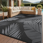 GENIMO Outdoor Rug, Waterproof Plastic Rugs by GENIMO