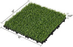 Yaheetech Artificial Grass Turf Tiles 12" x 12" - Image 6