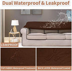 Easy-Going 100% Waterproof Couch Cover, 3 Cushion Couch Slipcover - Image 3