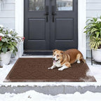 FRAMICS Front Door Mat Outside Entrance, Rubber Door Mats Welcome 24"x36" - Image 4