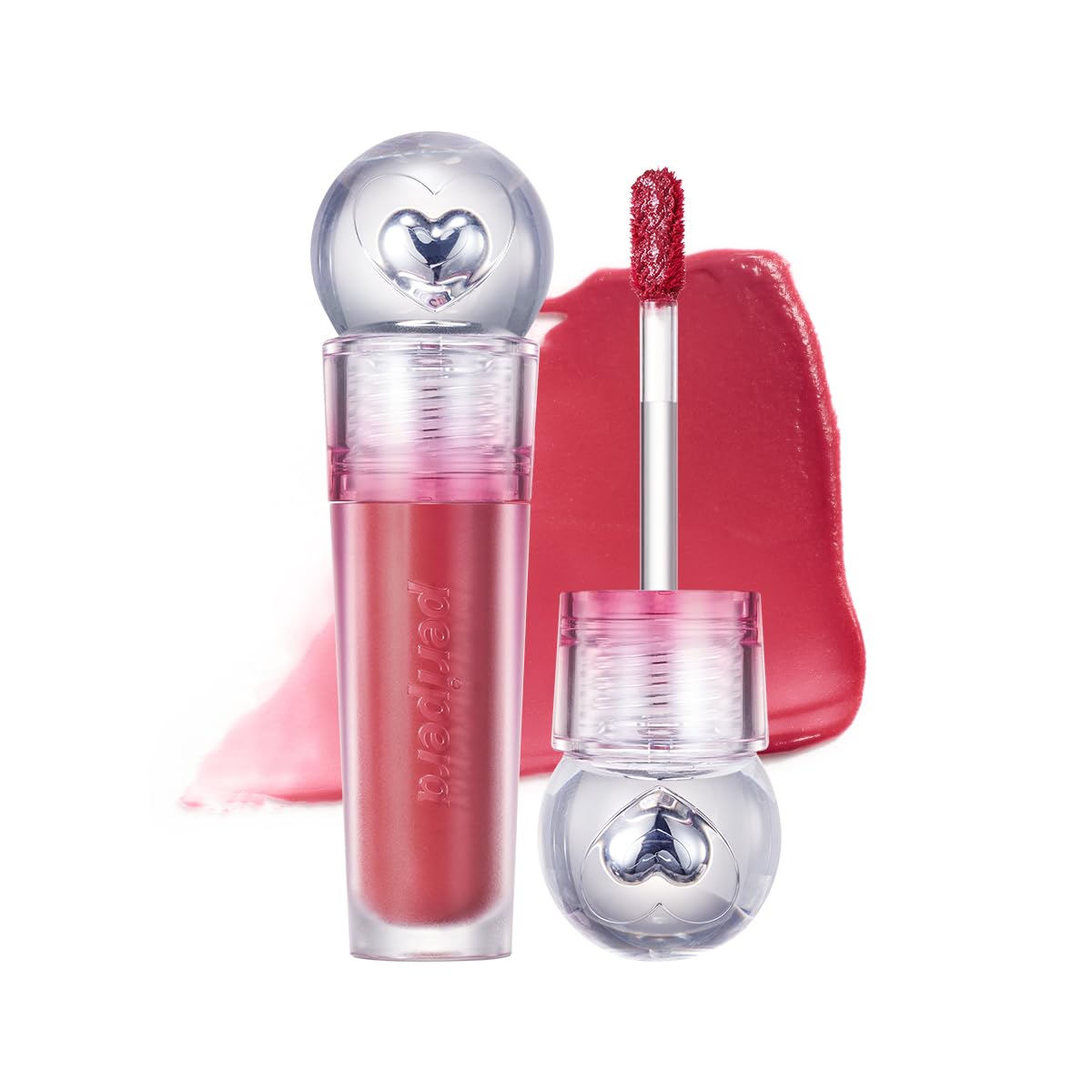 Peripera Ink Jellable Tint, Lip Stain, Korean Lip Tint, High Pigment Color, Longwear, Weightless, Moisutizing, Hydrating (03 PROBABLY ROSE, One Size)