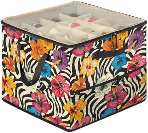 Zebra Stripes Shoe Organizer for Closet by Mardesigns