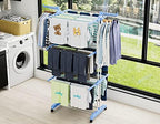 HOMIDEC Clothes Drying Rack, 4-Tier Foldable Drying Rack Clothing - Image 3