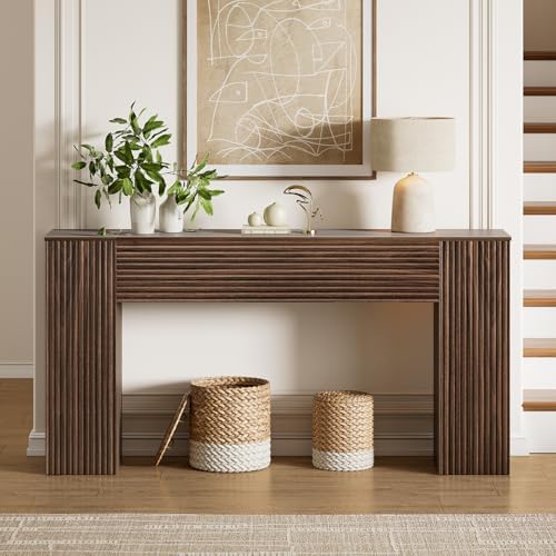 FABATO 61” Fluted Long Console Table - Image 3