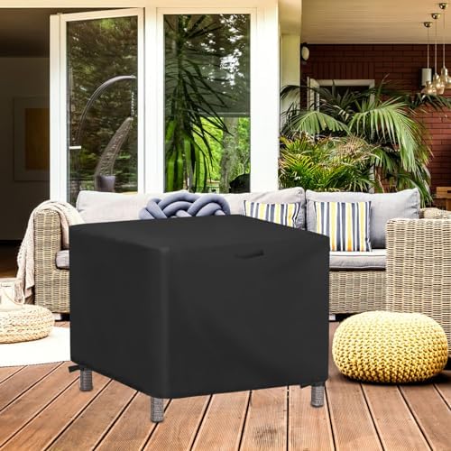 Outdoor Table Cover for 44 Inch Rectangle Side Table - Image 5