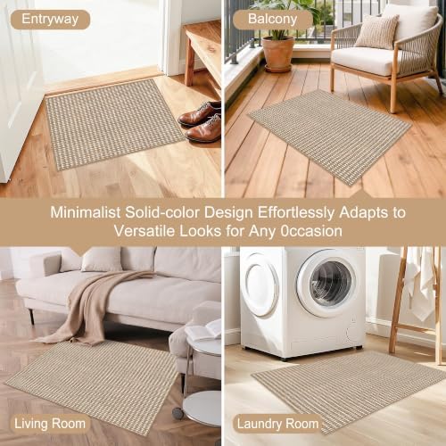 Ultra Thin Door Mat 24"x 36", Non-Slip Entrance Rugs - Image 7