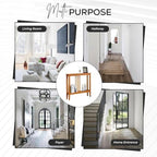 Kings Brand Narrow Console Table w/Storage Shelf - Image 6