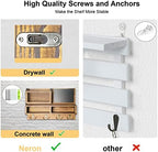 Key Holder for Wall, Mail Organizer Wall Mount - Image 4