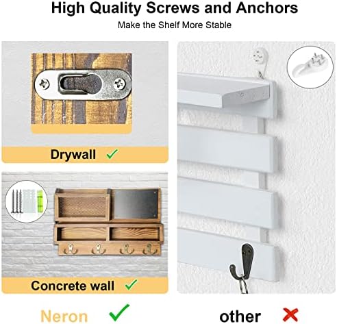 Key Holder for Wall, Mail Organizer Wall Mount - Image 4