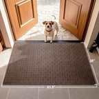 Mibao Front Door Mat Outside Entrance, 61.5" x 36", Heavy Duty Welcome Mat - Image 2