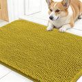 OLANLY Dog Door Mat for Muddy Paws 24x16, Super Absorbent Chenille Mud Mat by OLANLY