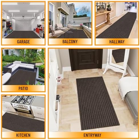 Ottomanson 3x5 Indoor Outdoor Door Mat – Non-Slip Waterproof Floor Mat - Image 4