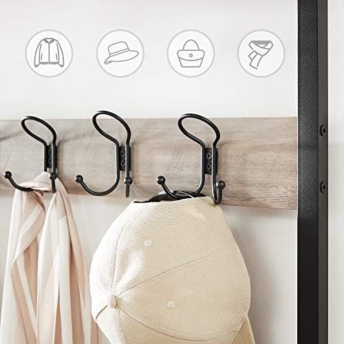 VASAGLE Shoe Bench Rack, 3-Tier Storage Shelf - Image 5