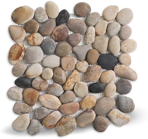 Pebble Tile for Shower Floor by Adolif
