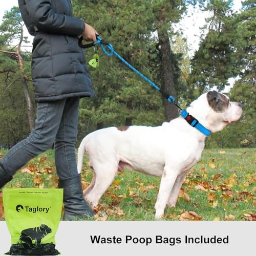 Taglory Rope Dog Leash for Medium Large Dogs, 4 FT Padded Handle - Image 2