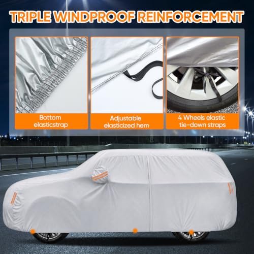 SUV Car Cover Waterproof All Weather - Image 5
