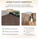 Skypatio Interlocking Deck Tiles 9 PCS, Poolside & Garden - Image 3