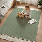 Living Room Area Rug 4'x 6', Modern Aesthetics Luxury Print Farmhouse - Image 2
